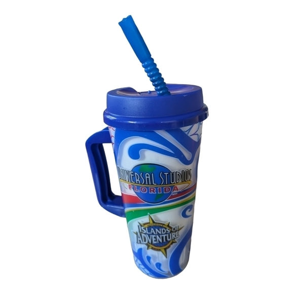 Whirley Drink Works Universal Studios Coca-Cola Refillable Cup Made in USA GUC - Picture 1 of 2